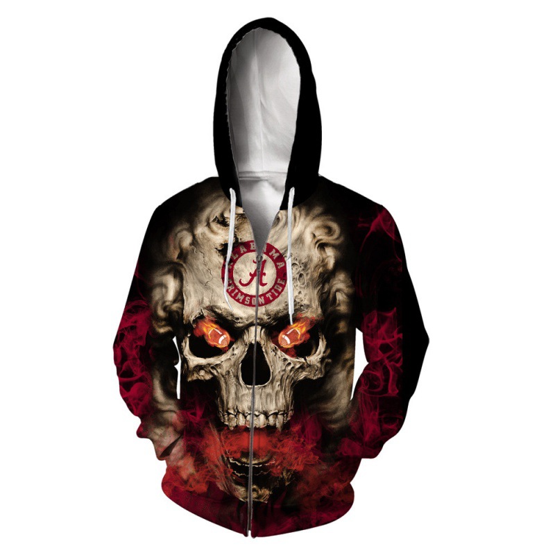 custom printed zip up hoodies