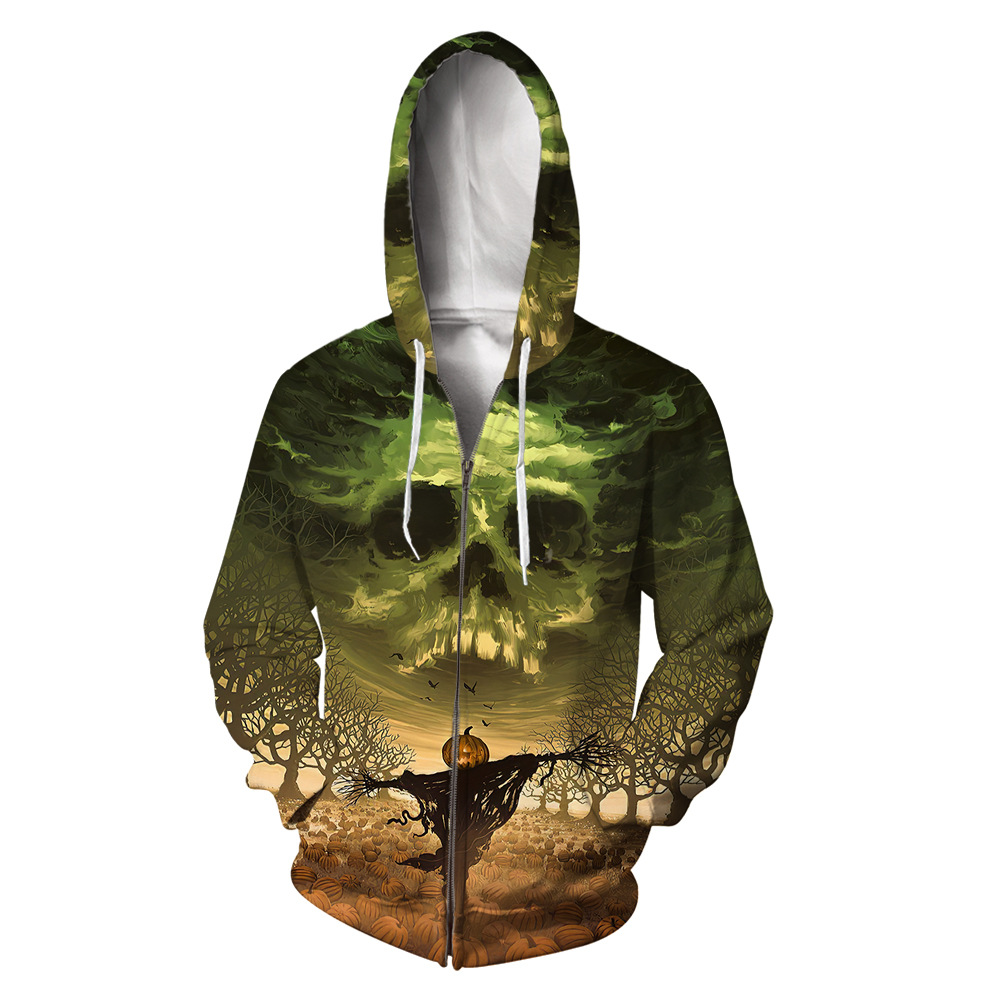 custom printed zip up hoodies