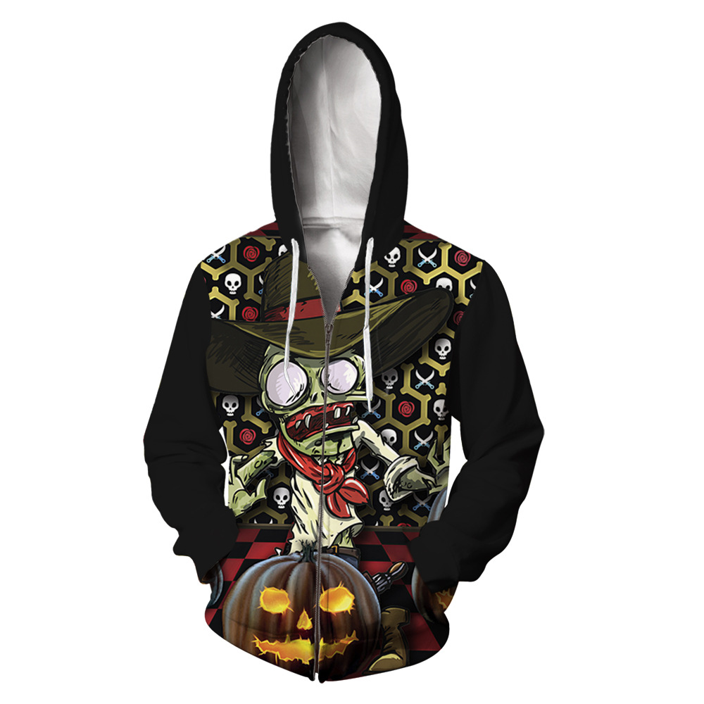 custom printed zip up hoodies