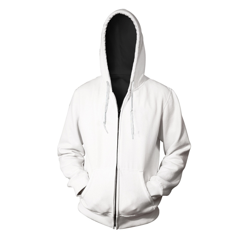 custom printed zip up hoodies