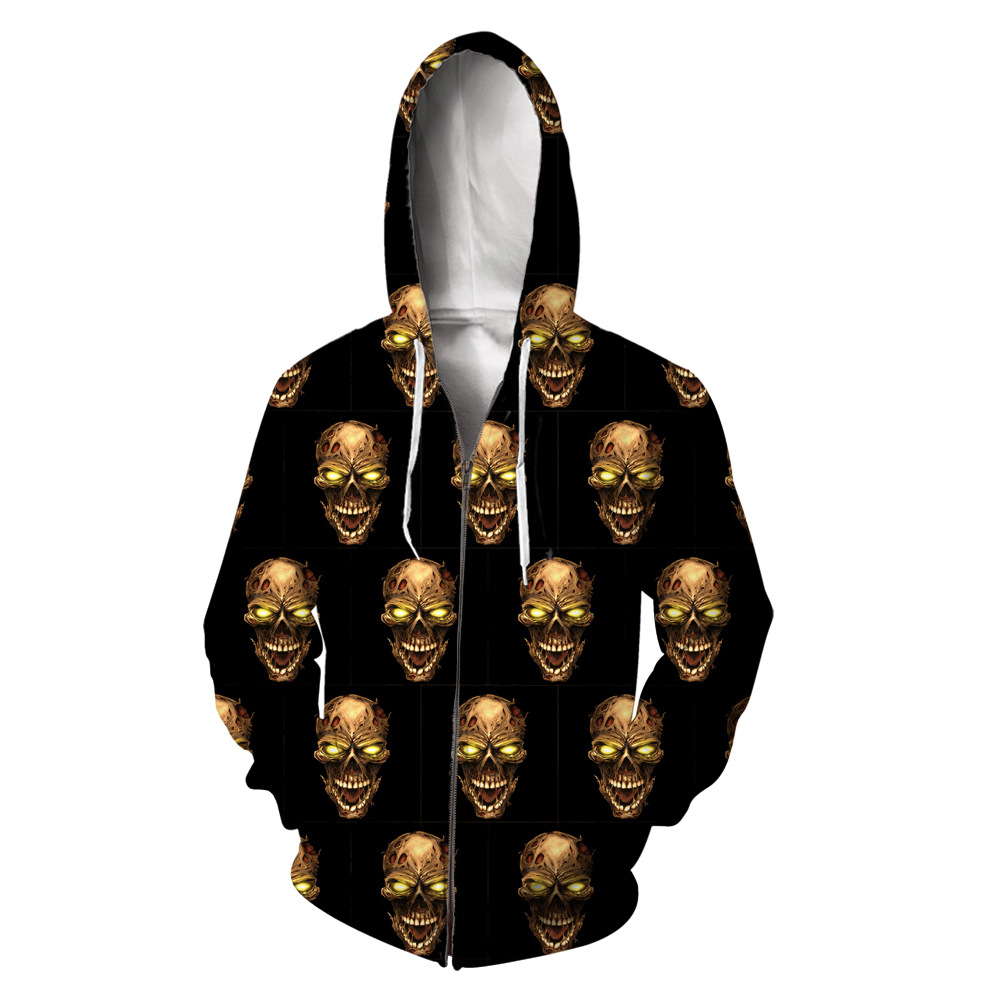 custom printed zip up hoodies