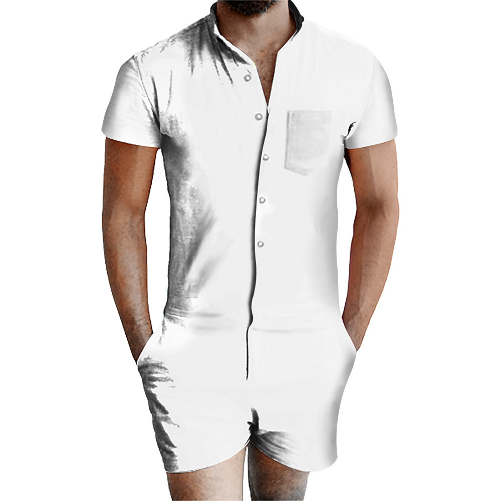 custom men's romper all-over printing no minimum