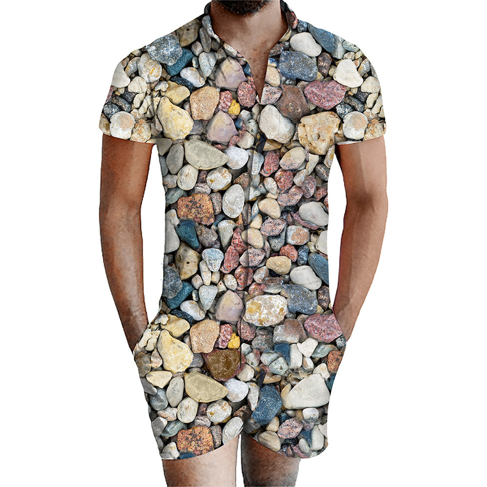 custom men's romper all-over printing no minimum