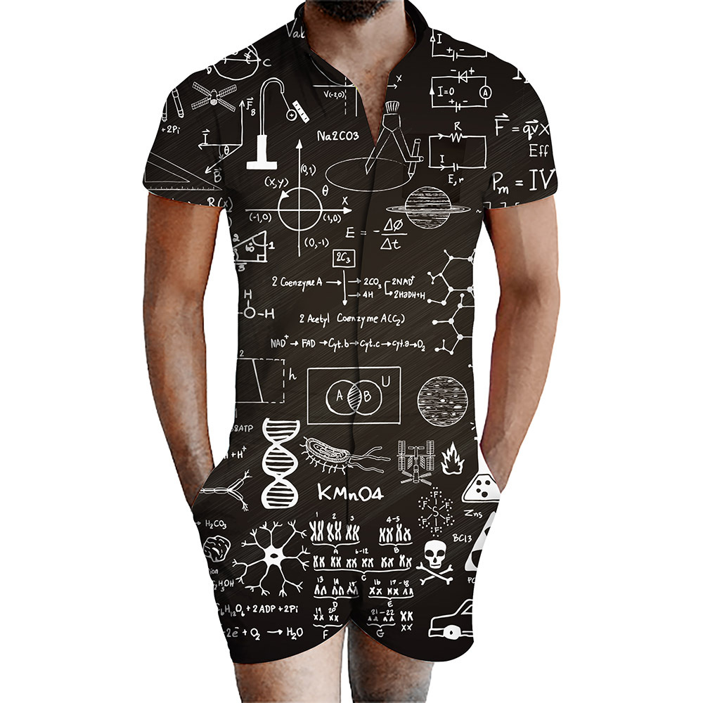 custom men's romper all-over printing no minimum