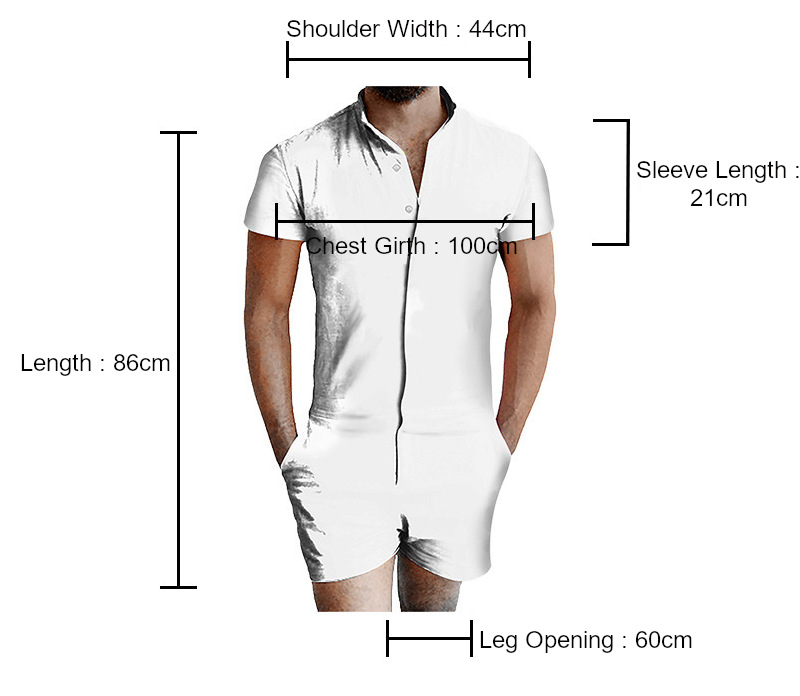 custom men's romper all-over printing no minimum