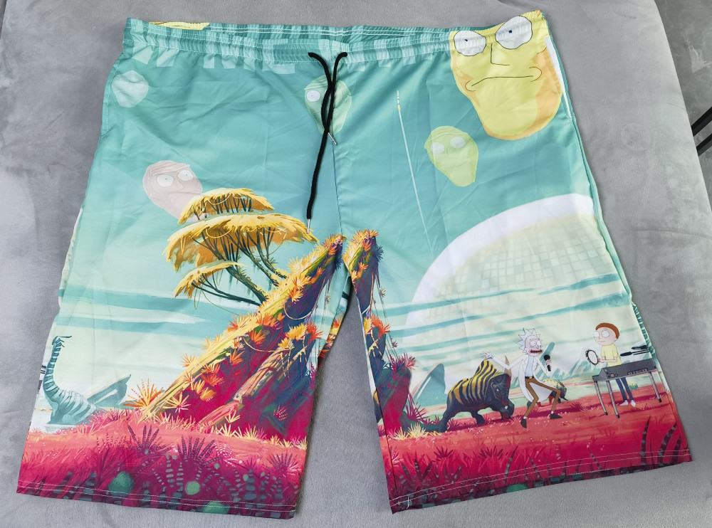 custom printed men's board shorts