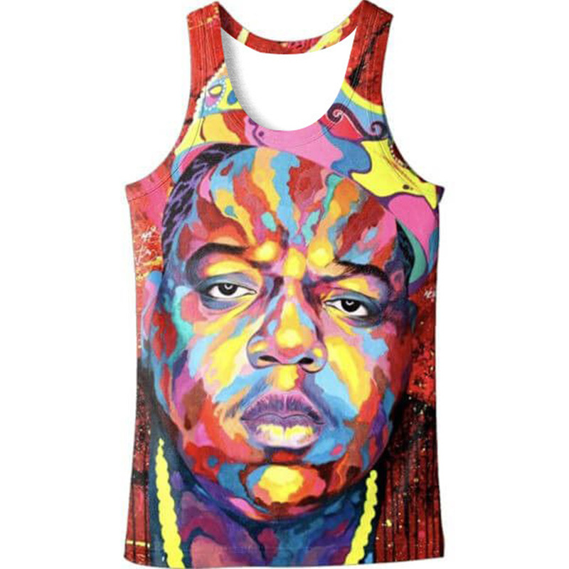 custom mens tank top all-over printing