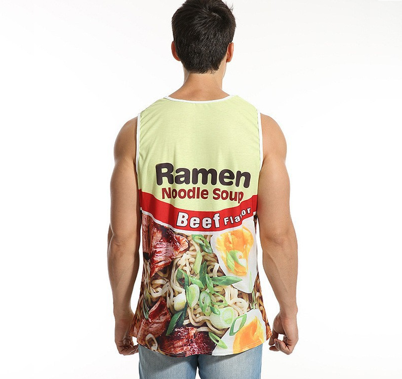 custom mens tank top all-over printing