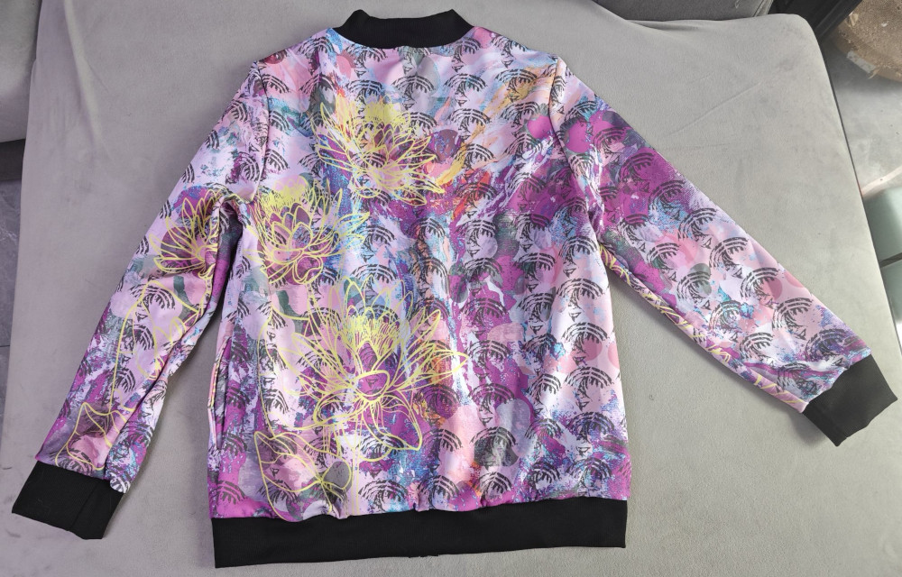 custom printed jacket lightweight