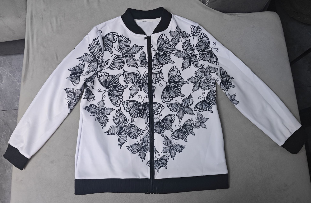 custom printed jacket lightweight