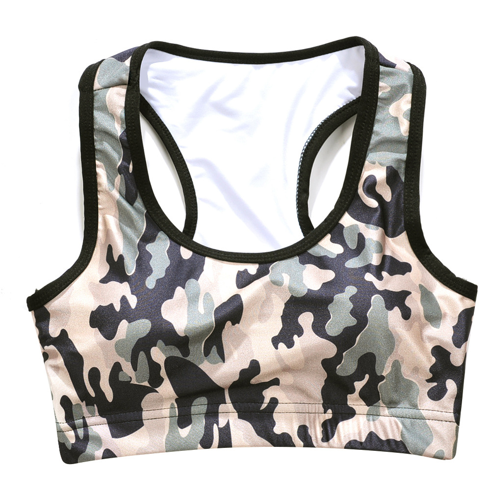 custom printed sports bra