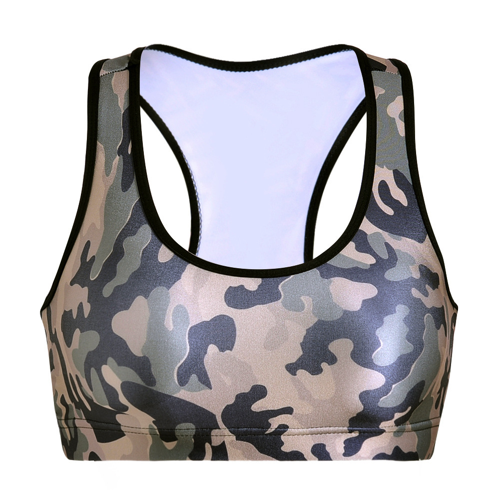 custom printed sports bra