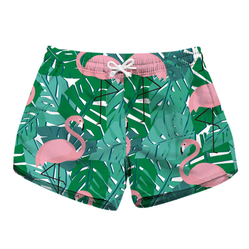 custom printed women's beach shorts