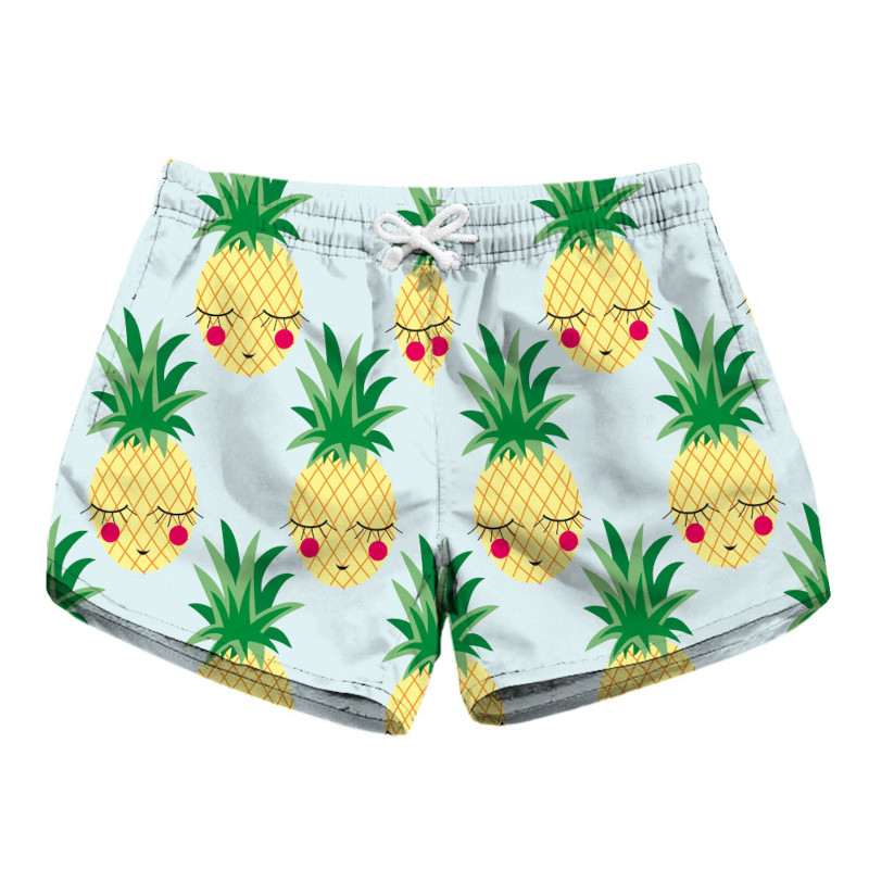 custom printed women's beach shorts