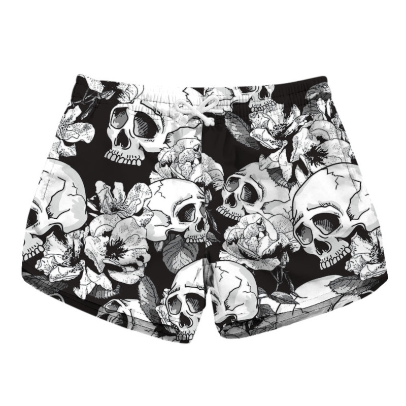 custom printed women's beach shorts