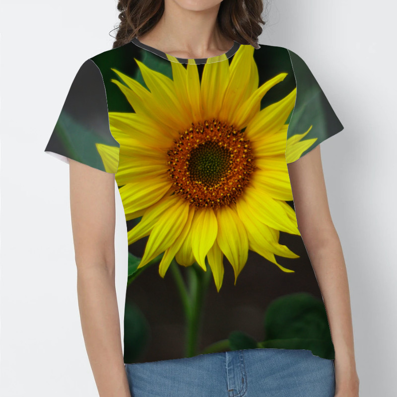 custom printed women's t-shirt