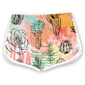 Custom Printed Women's Sport Short